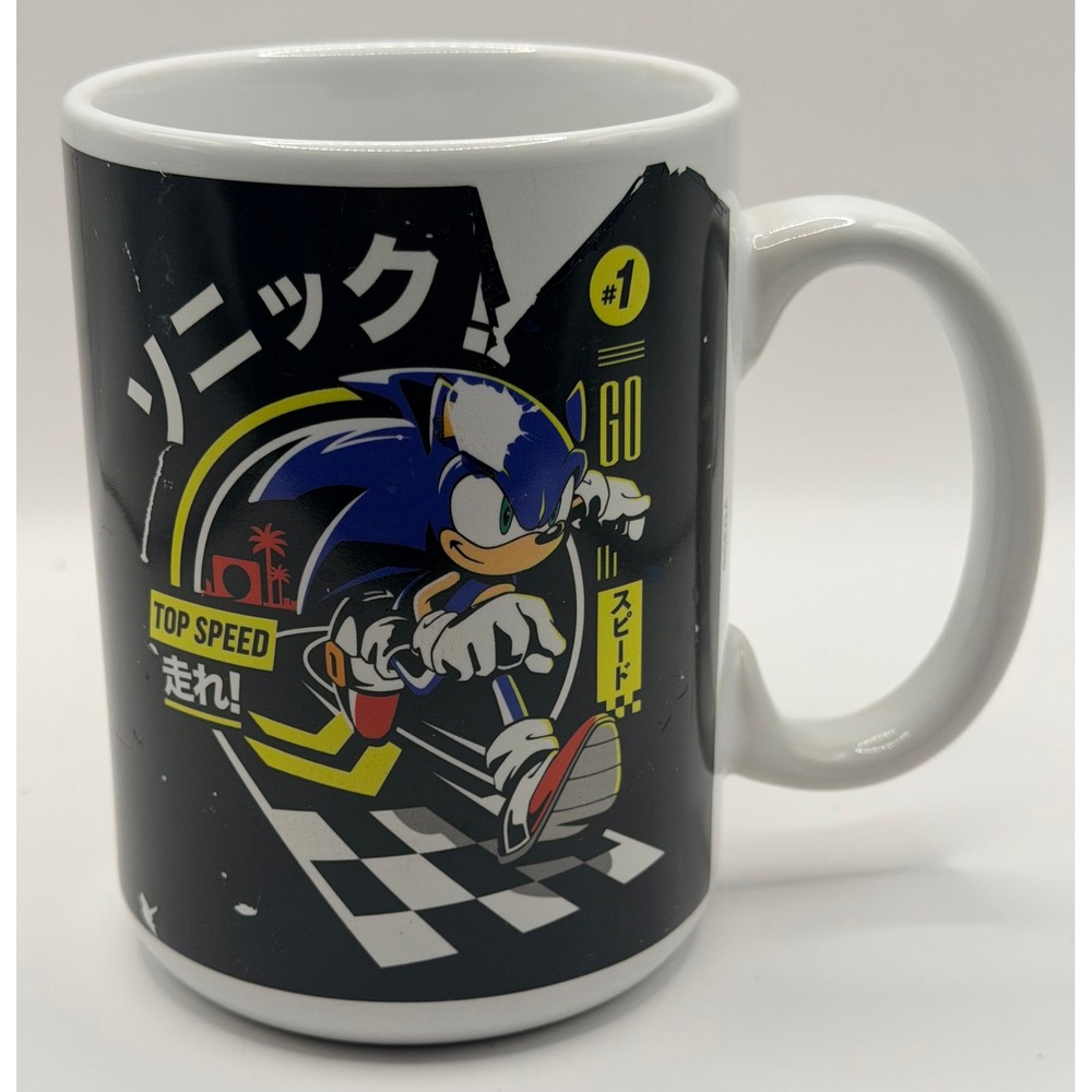 Sonic the Hedgehog Japanese Top Speed Coffee Mug